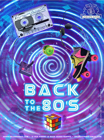 affiche Back to the 80's
